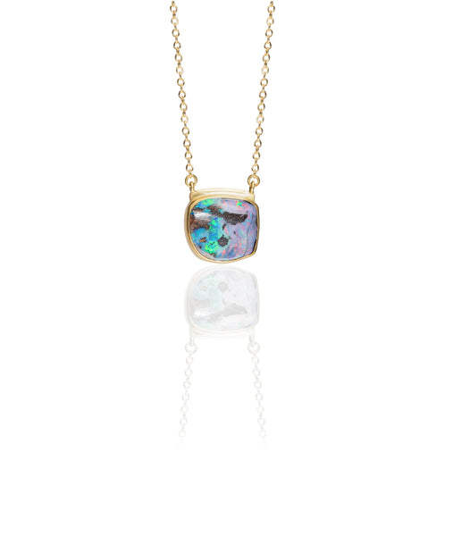 Opal Roxy Necklace in 18K Gold